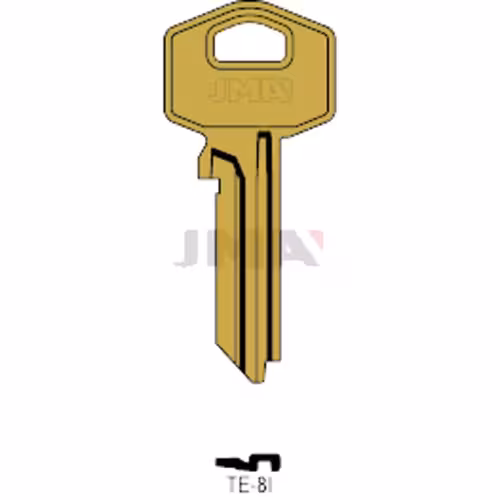 LLAVE JMA ALUMINIO (TE-8I ORO)
