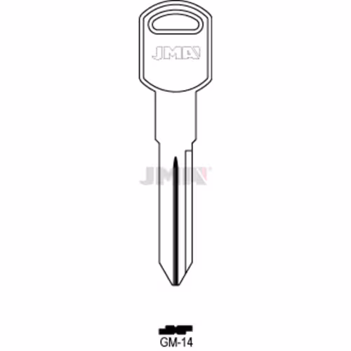 LLAVE JMA ACERO-C (GM-14)