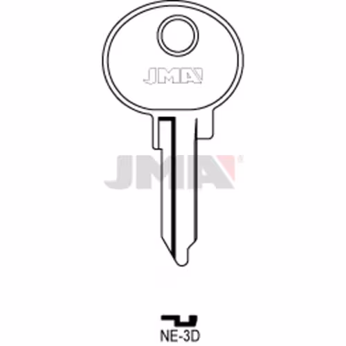 LLAVE JMA ACERO-C (NE-3D)