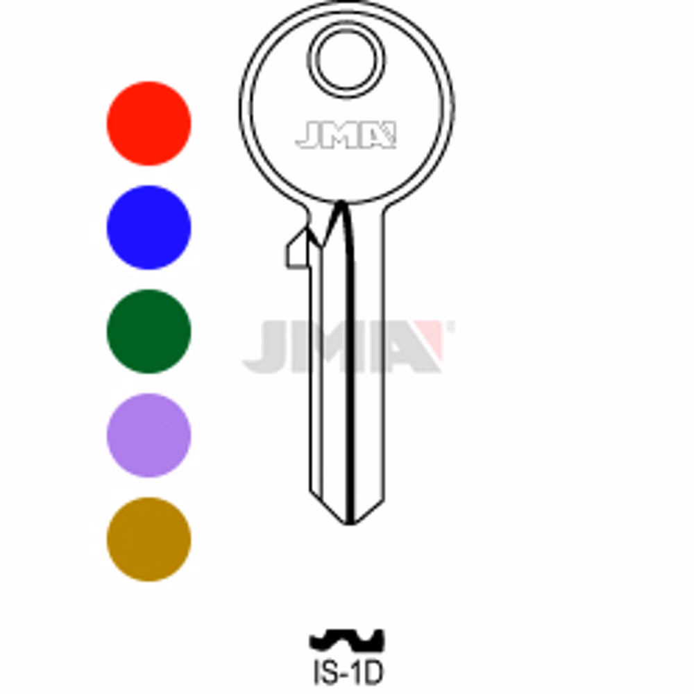 LLAVE JMA ALUMINIO (IS-1D SURTIDO)