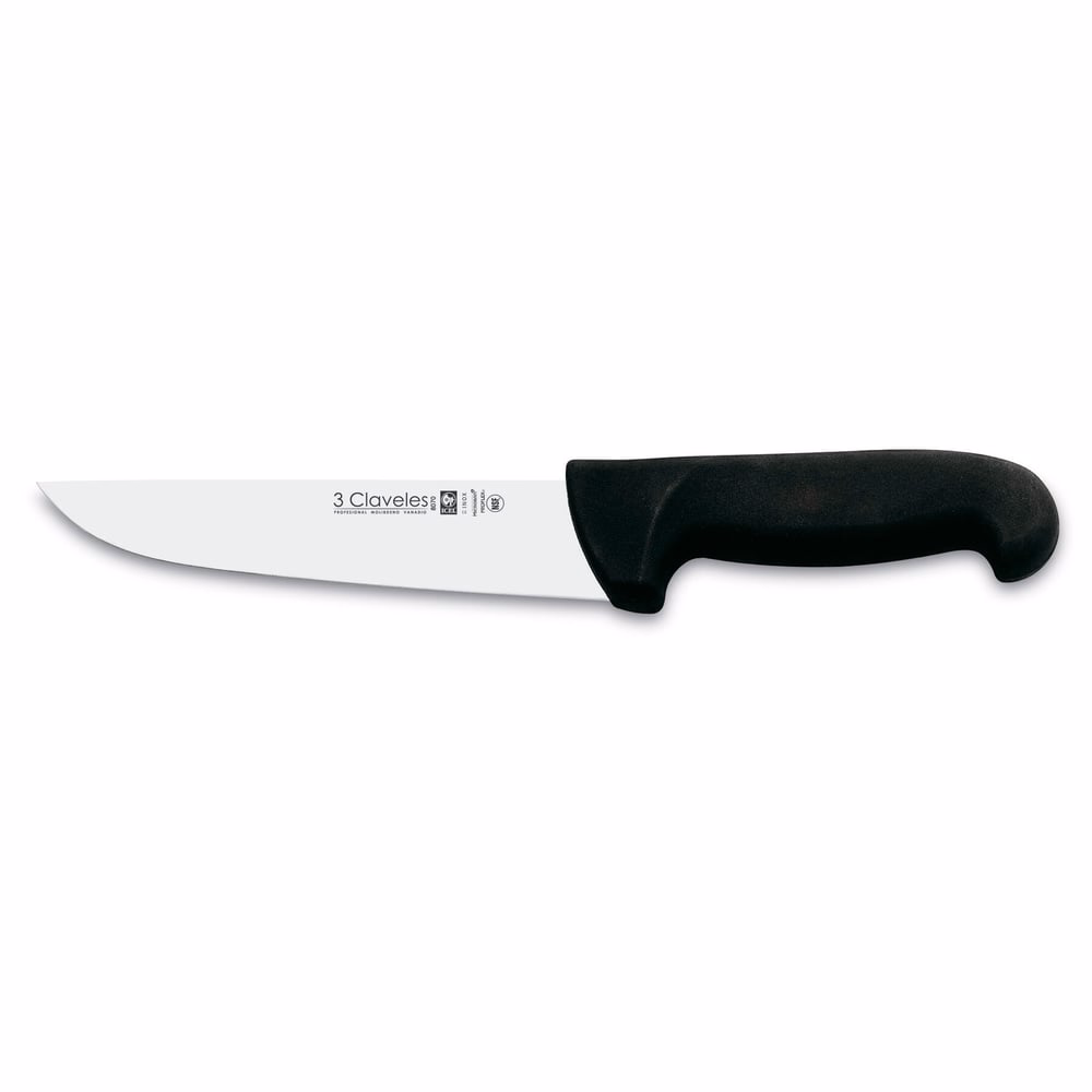 CUCHILLO CARNICERO PROFLEX NEGRO RF.8070 (7" - 18 cm)