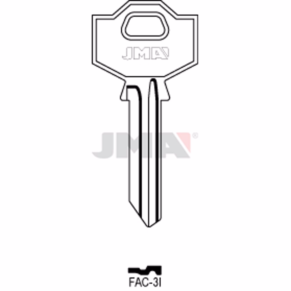 LLAVE JMA ACERO-B (FAC-3I)