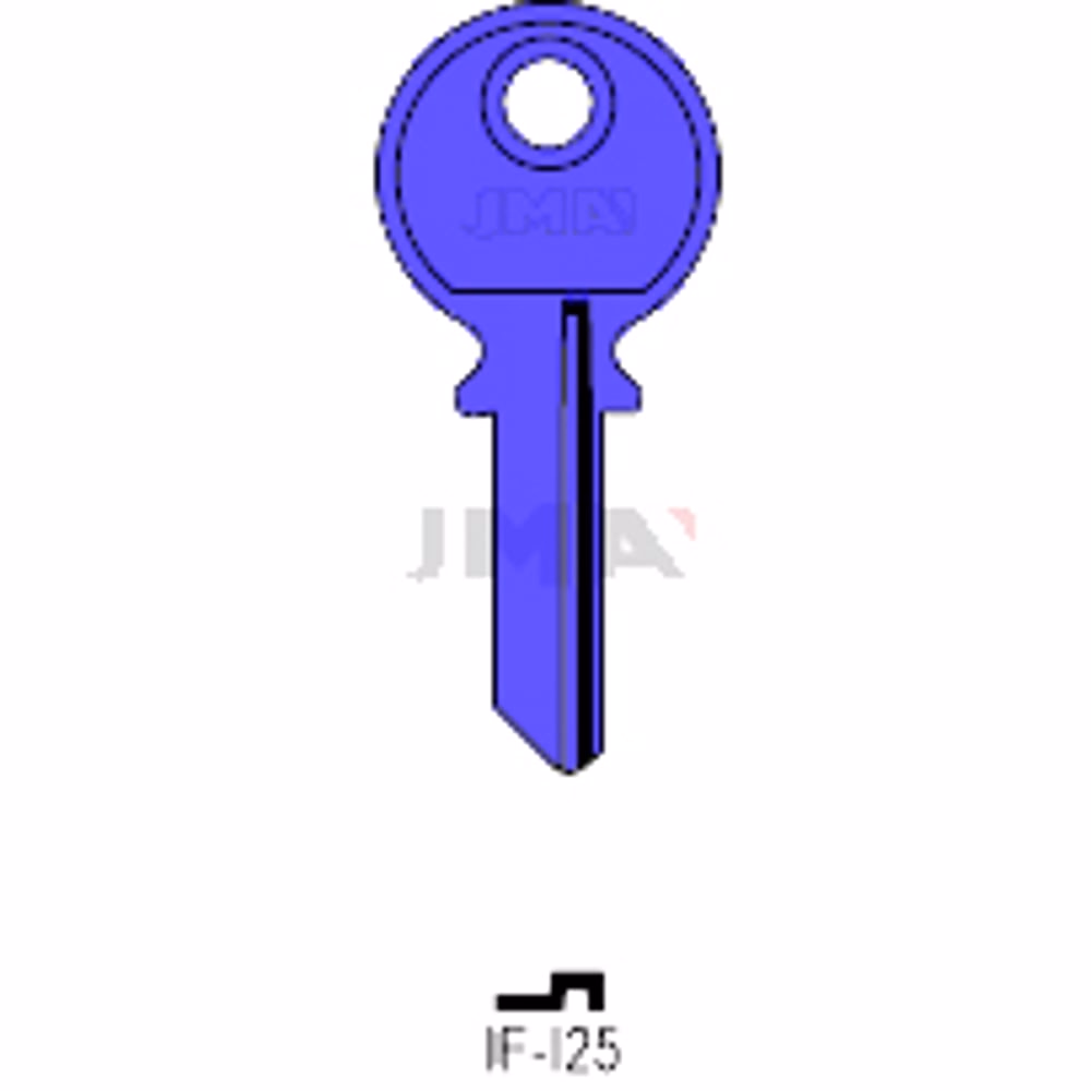 LLAVE JMA ALUMINIO (IF-I25 AZUL)