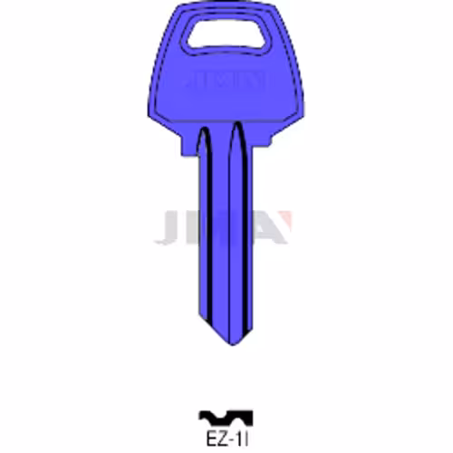 LLAVE JMA ALUMINIO (EZ-1I AZUL)