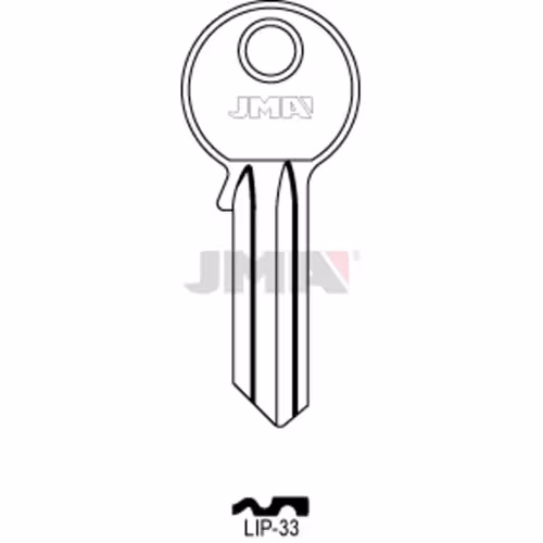 LLAVE JMA ACERO-C (LIP-33)