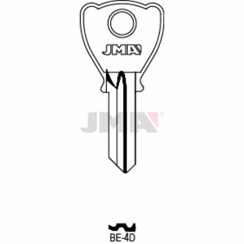 LLAVE JMA ACERO-C (BE-4D)