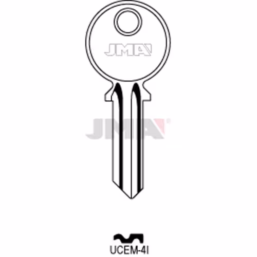 LLAVE JMA ACERO-B (UCEM-4I)