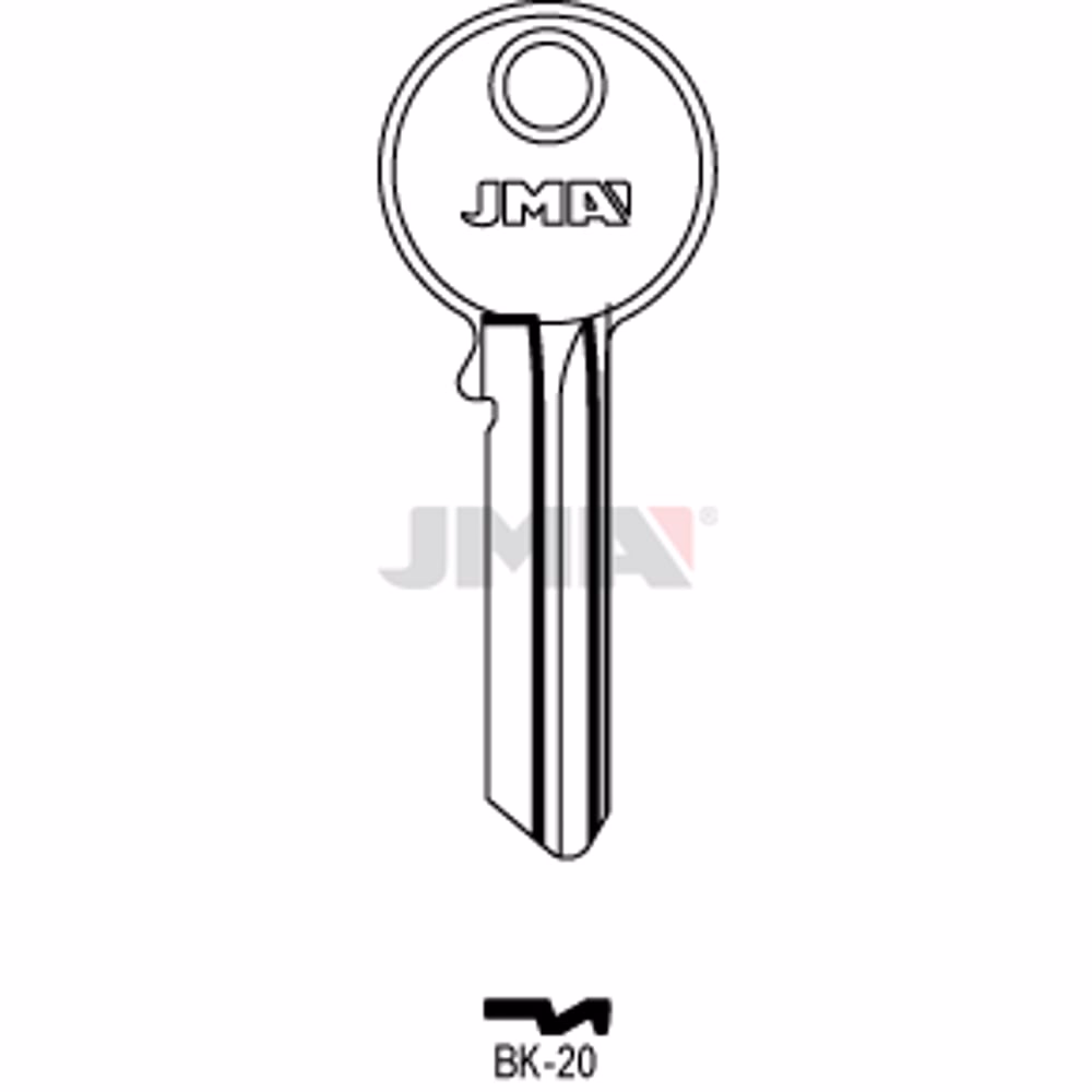 LLAVE JMA ACERO-C (BK-20)