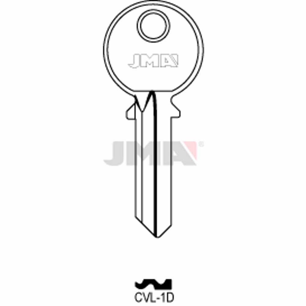 LLAVE JMA ACERO-A (CVL-1D)