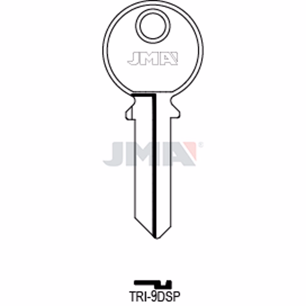 LLAVE JMA ACERO-C (TRI-9DSP)