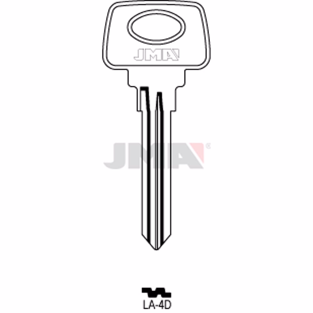 LLAVE JMA ACERO-C (LA-4D)