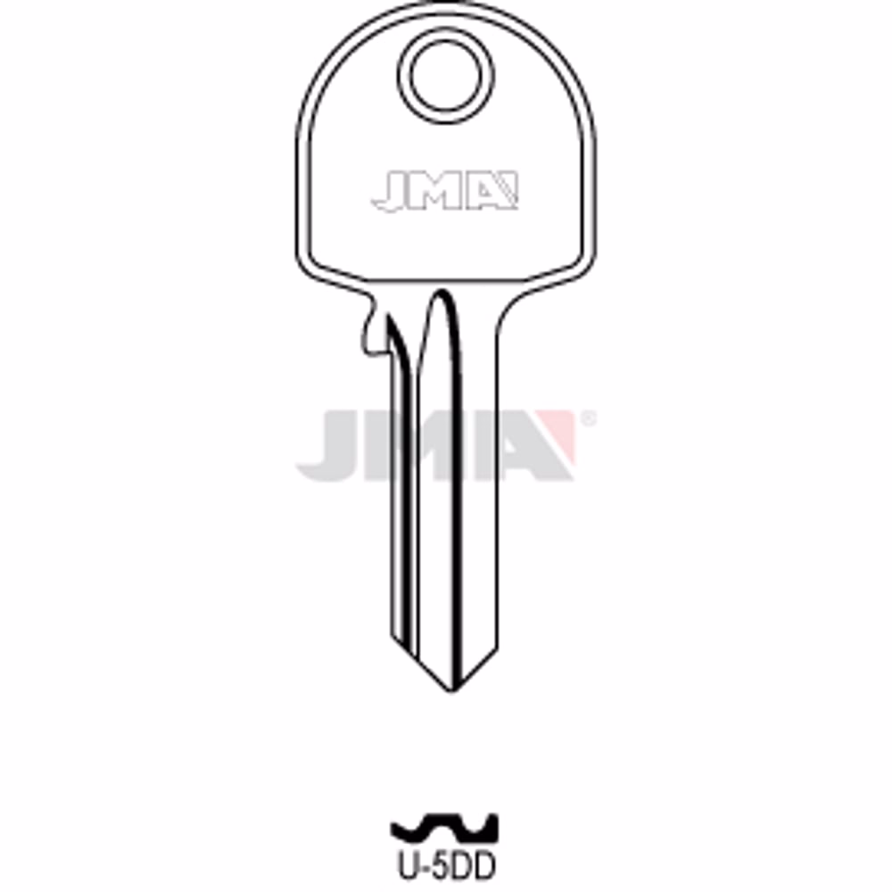 LLAVE JMA ACERO-C (U-5DD)