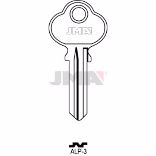 LLAVE JMA ACERO-C (ALP-3)