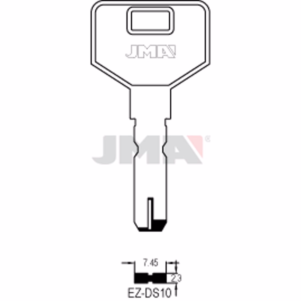 LLAVE JMA ALPACA SEGURIDAD (EZ-DS10)