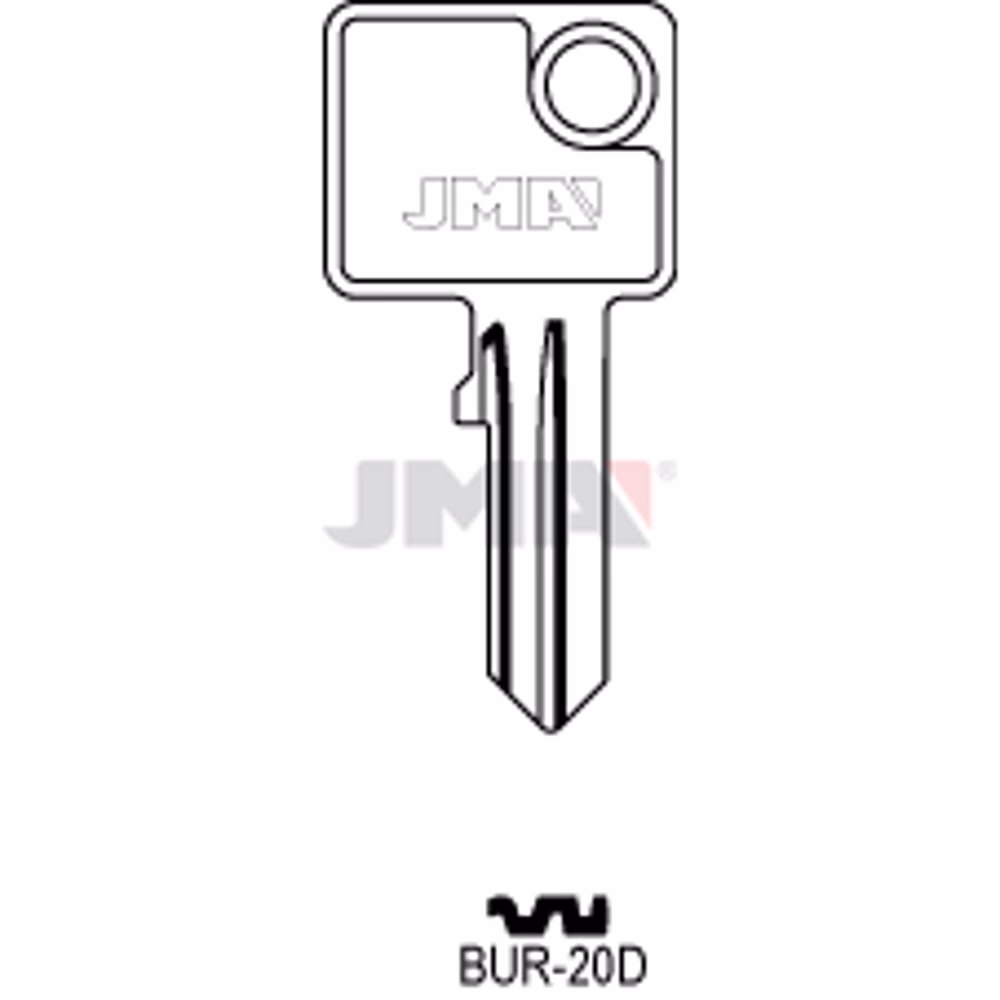 LLAVE JMA ACERO-C (BUR-20D)