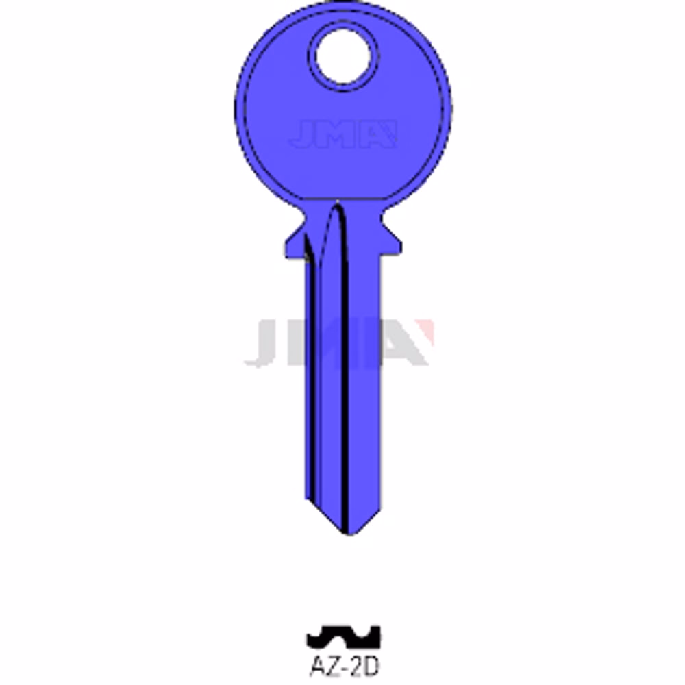 LLAVE JMA ALUMINIO (AZ-2D AZUL)