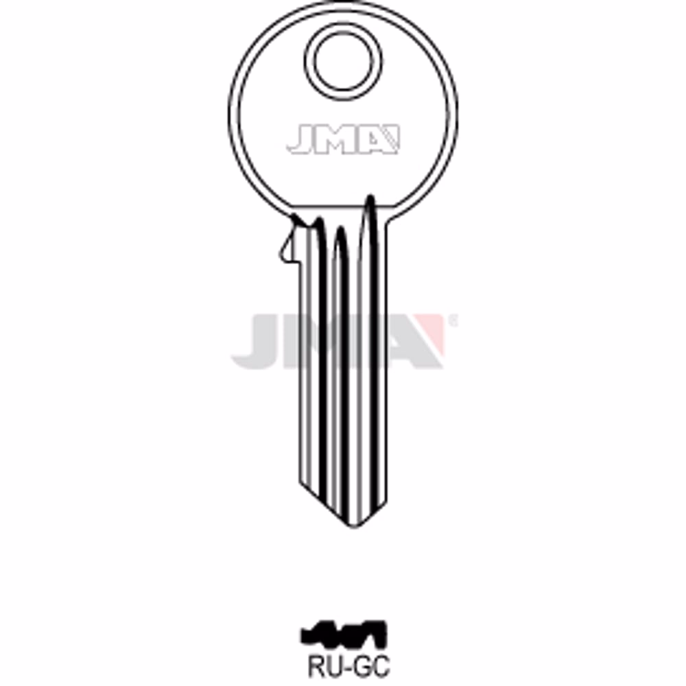 LLAVE JMA ACERO-C (RU-GC)