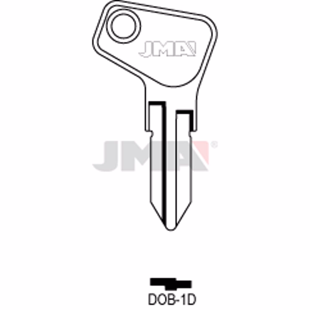 LLAVE JMA ACERO-C (DOB-1D)