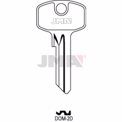 LLAVE JMA ACERO-C (DOM-2D)