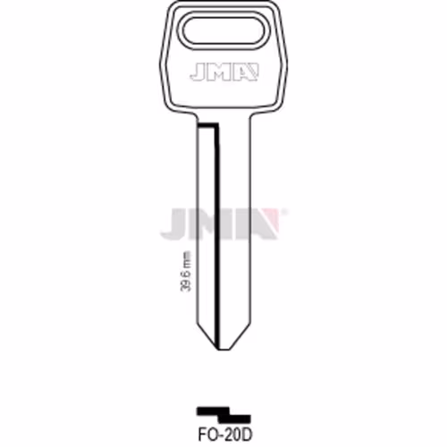 LLAVE JMA ACERO-C (FO-20D)