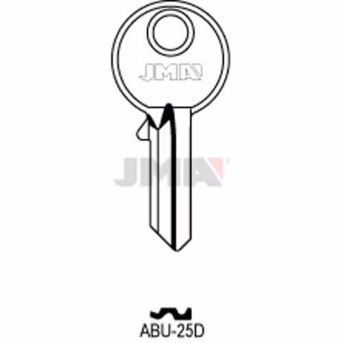 LLAVE JMA ACERO-C (ABU-25D)
