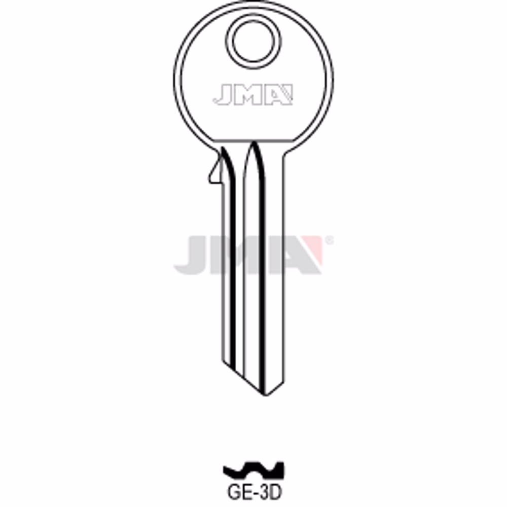 LLAVE JMA ACERO-C (GE-3D)