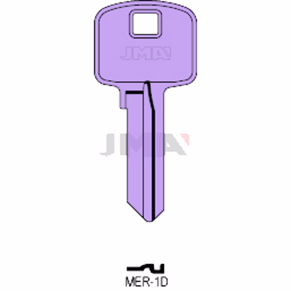 LLAVE JMA ALUMINIO (MER-1D LILA)
