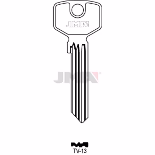 LLAVE JMA ACERO-C (TV-13)
