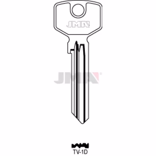 LLAVE JMA ACERO-C (TV-1D)