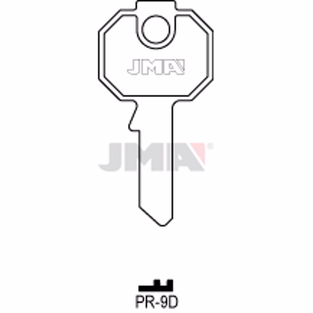 LLAVE JMA ACERO-C (PR-9D)