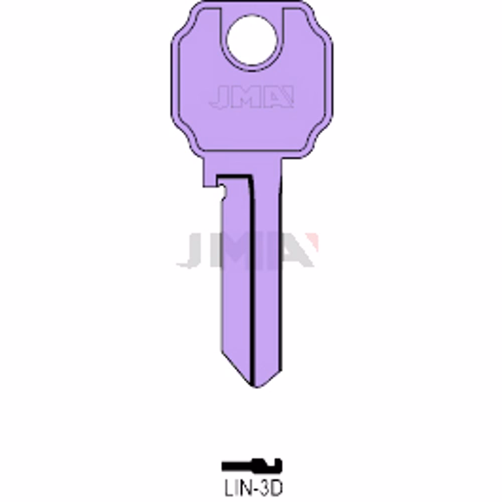 LLAVE JMA ALUMINIO (LIN-3D LILA)