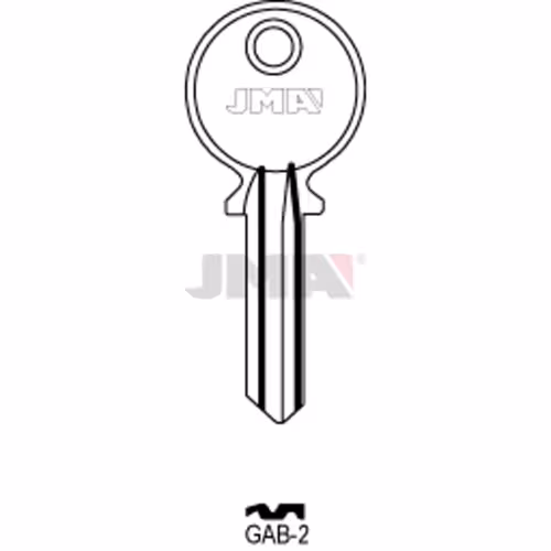LLAVE JMA ACERO-C (GAB-2)