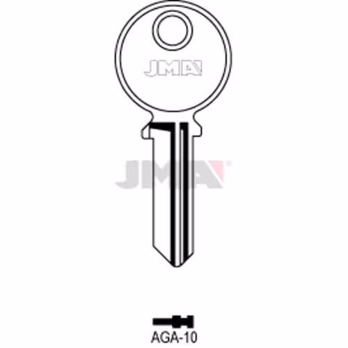 LLAVE JMA ACERO-B (AGA-10)