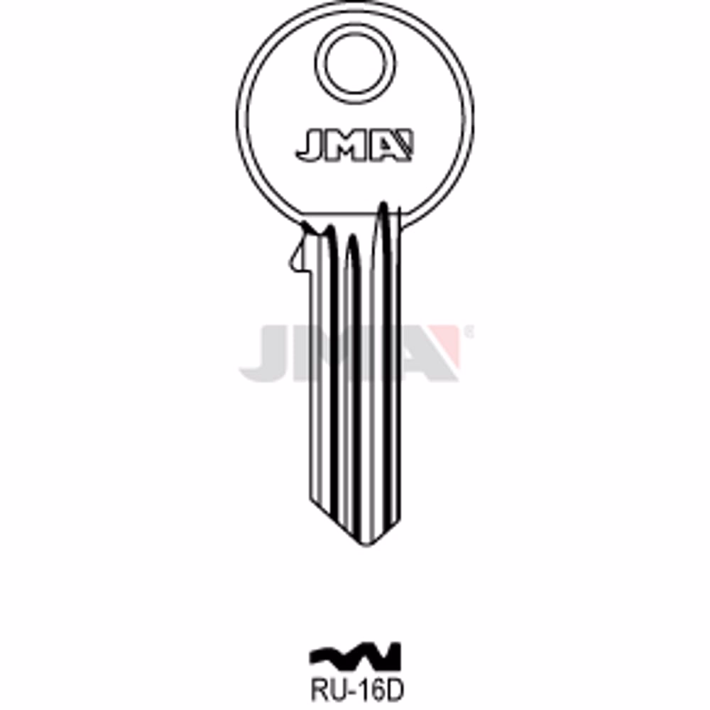 LLAVE JMA ACERO-C (RU-16D)