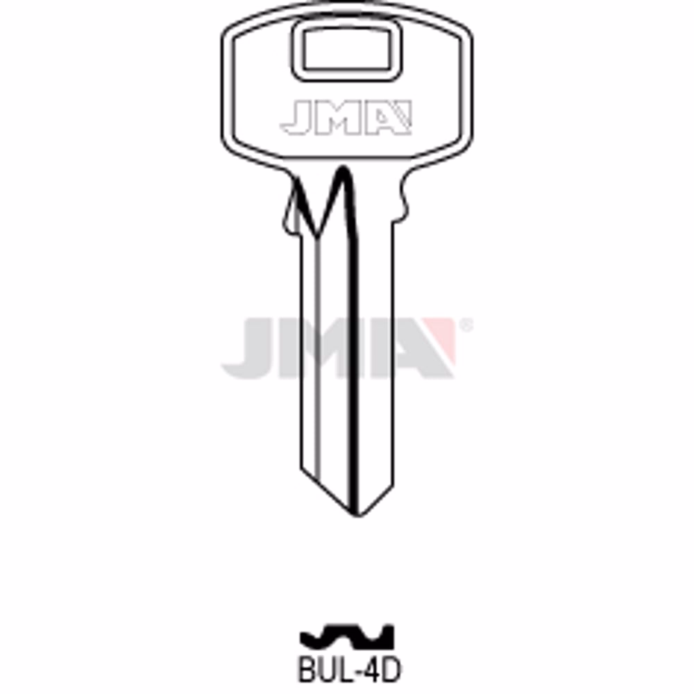 LLAVE JMA ACERO-C (BUL-4D)