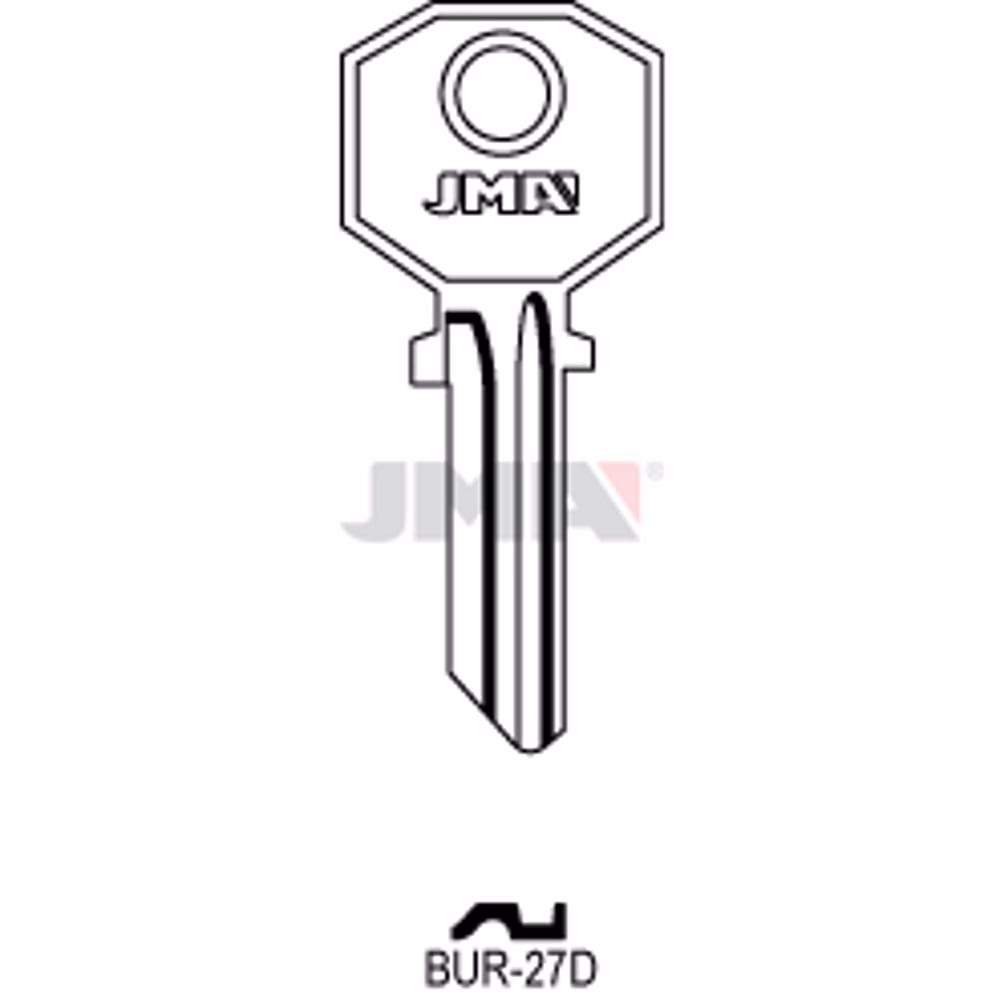 LLAVE JMA ACERO-C (BUR-27D)
