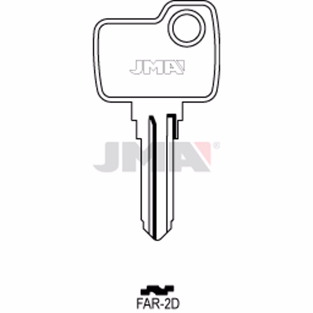 LLAVE JMA ACERO-C (FAR-2D)
