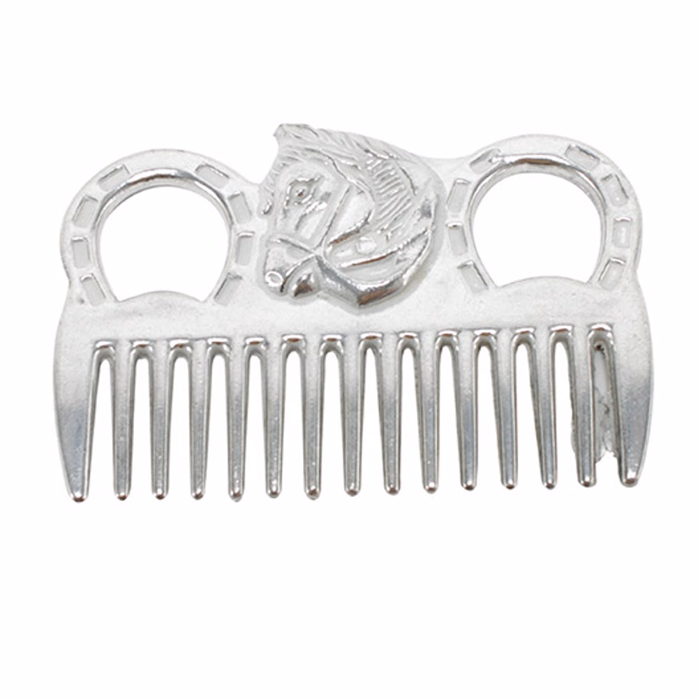 PEINE ALUMINIO CON CABEZA CABALLO