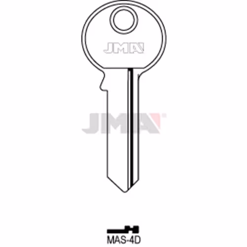 LLAVE JMA ACERO-C (MAS-4D)