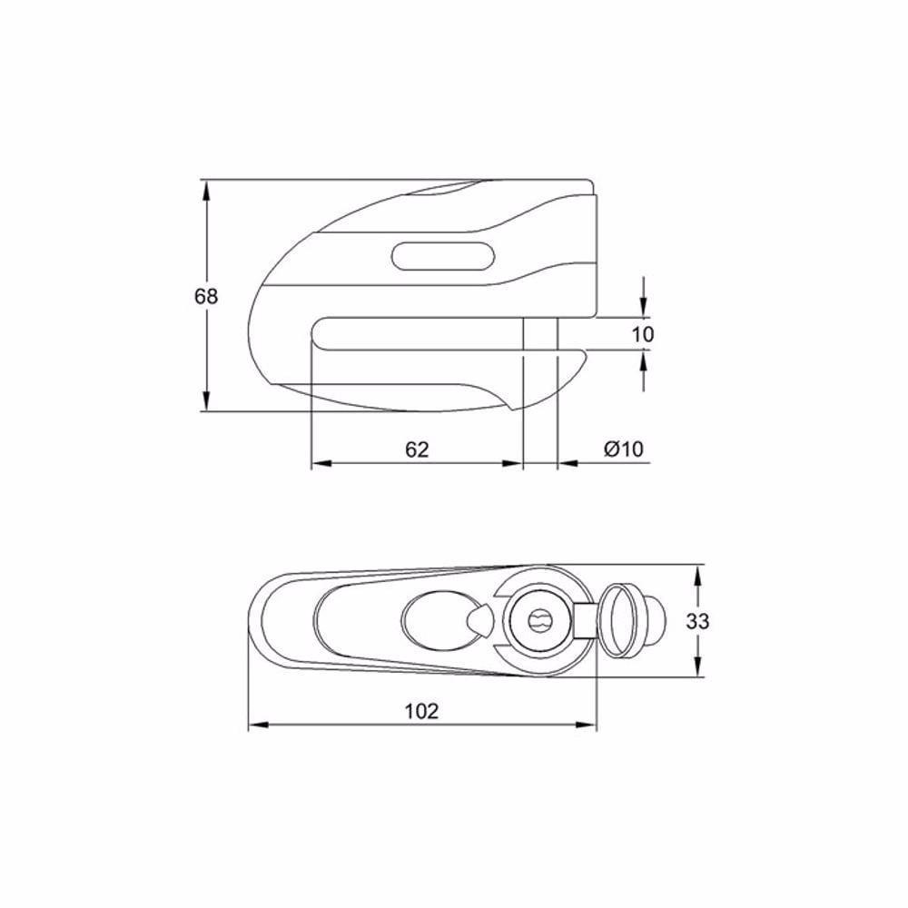 Brake Disc Locks Road