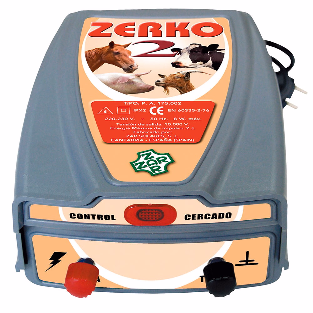 PASTOR ZERKO RED 220V.2 J.-20 Km.