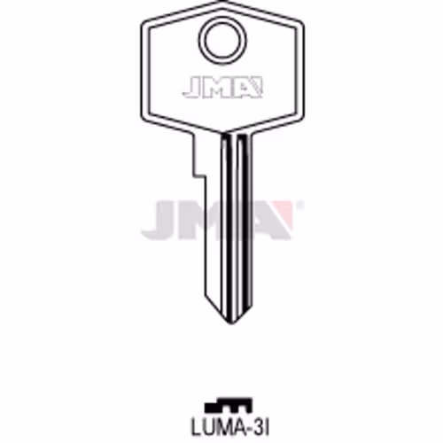 LLAVE JMA ACERO-B (LUMA-3I)
