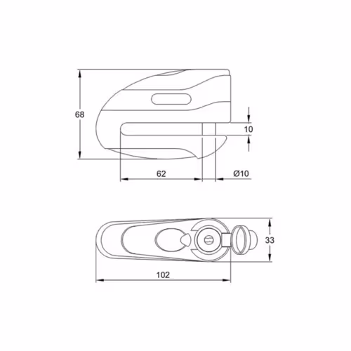 Brake Disc Locks Road