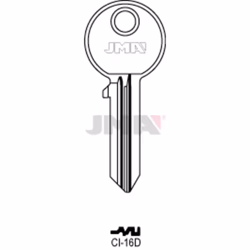 LLAVE JMA ACERO-C (CI-16D)