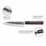 CUCHILLO COCINA OSAKA RF.1011 (6,5" - 16 cm)