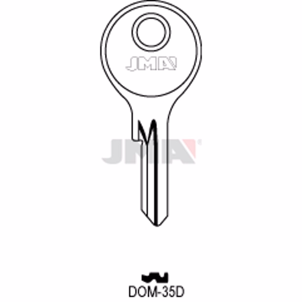 LLAVE JMA ACERO-C (DOM-35D)