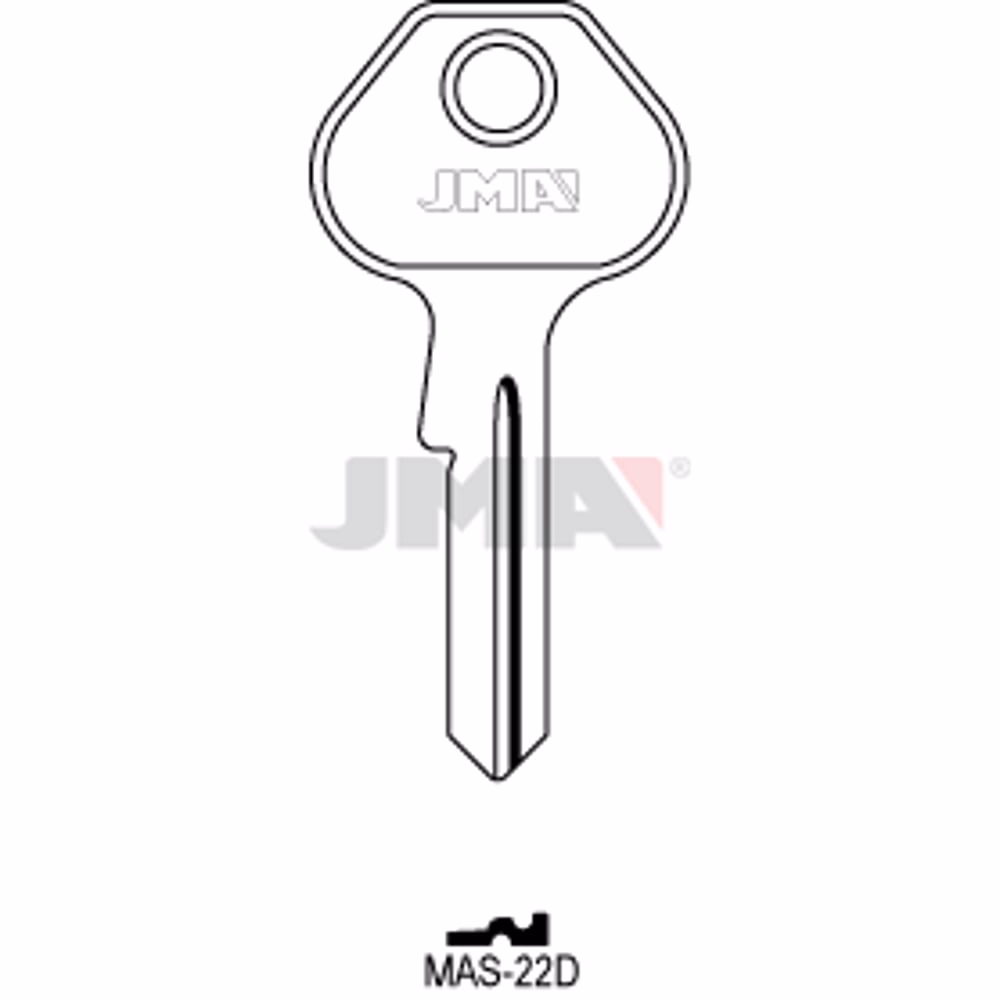 LLAVE JMA ACERO-C (MAS-22D)