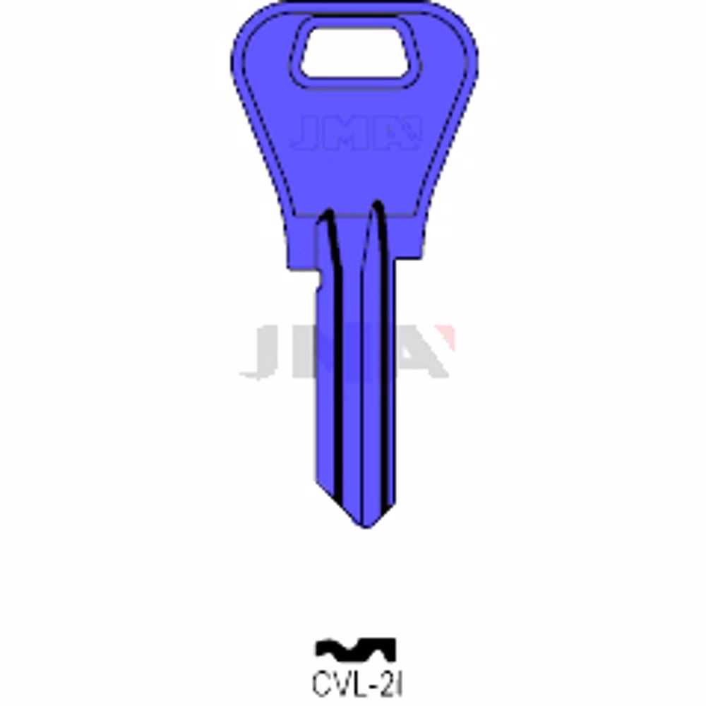 LLAVE JMA ALUMINIO (CVL-2I AZUL)