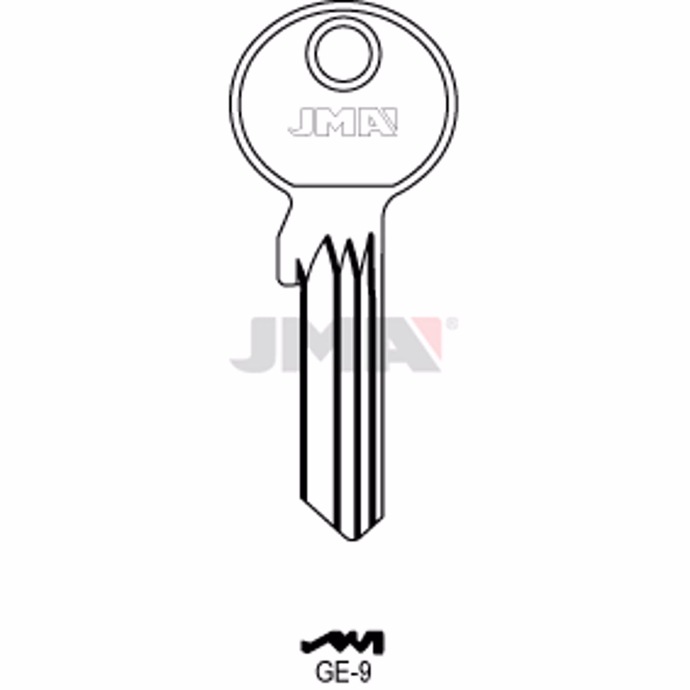 LLAVE JMA ACERO-C (GE-9)