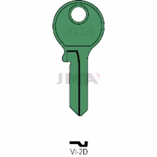 LLAVE JMA ALUMINIO (VI-2D VERDE)